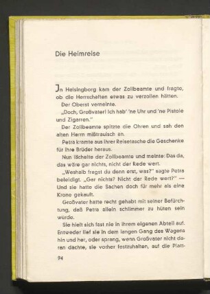 Die Heimreise