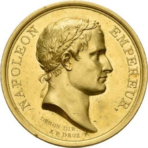 Medaille auf die Krönung Napoleons 1804