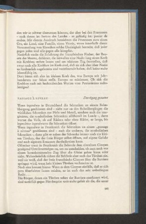 Passage á niveau Durchgang gestattet