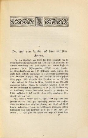 Der Zug vom Lande und die soziale Revolution