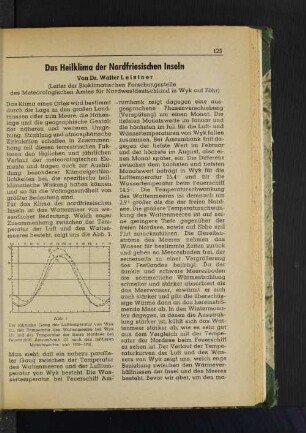 Das Heilklima der Nordfriesischen Inseln