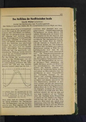 Das Heilklima der Nordfriesischen Inseln
