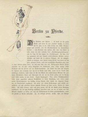 Berlin zu Pferde