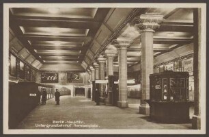Ansichtskarte „Untergrundbahnhof: Hermannplatz“