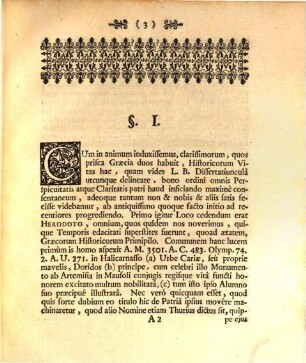 Bigae historicorum Graecorum, loco dissertationis publicae exhibitae