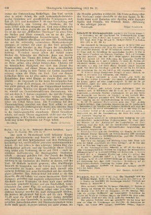 439-440 [Rezension] Buhl, Fr., Hebraeer-Brevet fortolket