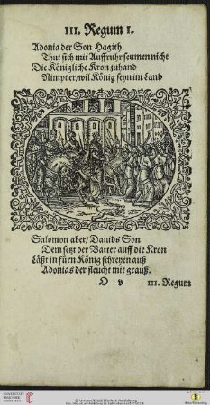 III. Regum I-XXII