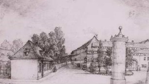 Dresden, ehemaliges Einnehmerhäuschen am Löbtauer Schlage
