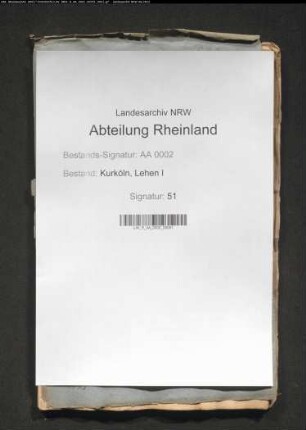 Belehnungen zwischen 1724- 1743