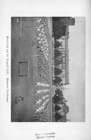 Werbefest am 28. August 1927. Allgemeine Freiübungen.