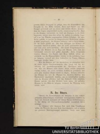 IX. Das Düngen.