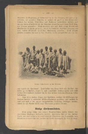 Mutige Christenmädchen