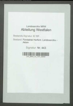 Erstes und Zweites Pastorat am Münster zu Herford