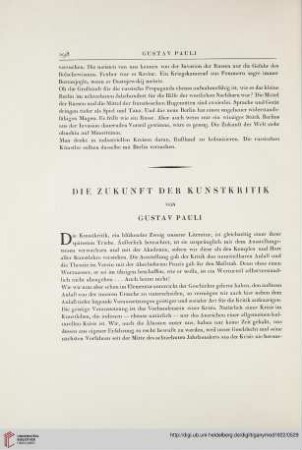 Die Zukunft der Kunstkritik