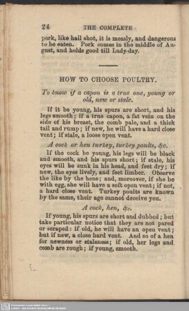 How to choose poultry