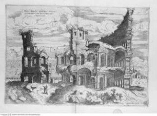 Discorsi sopra l'antichità di Roma., Tafel 9: Haec habet quasdas partes interiores, et exteriores Colossei.