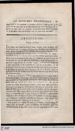 Article III
