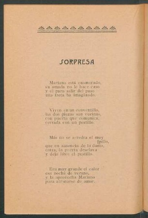 Sorpresa