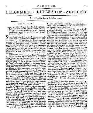 Walther, Gottlieb: Versuch über die älteste Geschichte Helvetiens. - Bern : Fischer, 1793