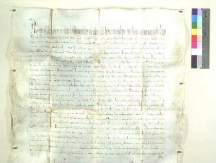 Papst Alexander [III.] bestätigt dem Stift St. Zeno die von seinen Vorgängern übertragenen Privilegien und Rechte;. S: Papst Alexander III.