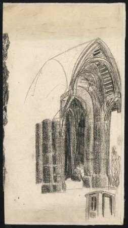 Skizzenbuch F1: Kirchenportal