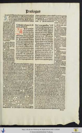Prologus in abdiam prophetam cum expositione