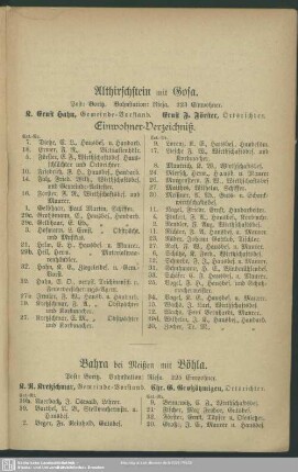 Bahra bei Meißen mit Böhla