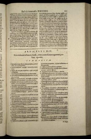 Articulus XLIV. - Articulus XLVI.