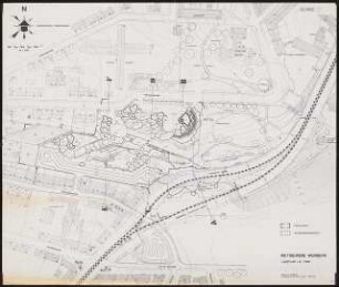 Siedlung Weinberg, Kassel: Lageplan 1:500