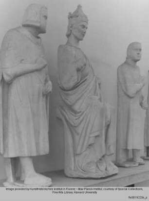 Heinrich VII. und seine Räte : Sitzfigur Kaiser Heinrichs VII.