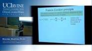 Lecture 14. Electronic Spectroscopy (Pt. III)