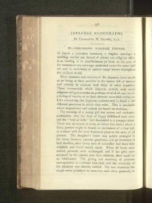 Japanese Monographs.