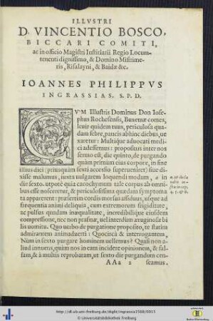 Epistola.