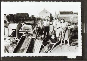 Baustelle eines Bunkers