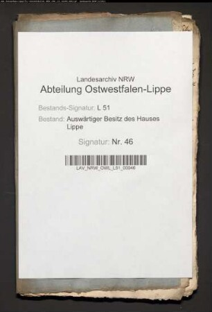 Ulenburg, Enger und Kloster Quernheim betreffendes Restmaterial