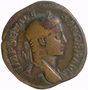 Münze, Sesterz, 222 - 231