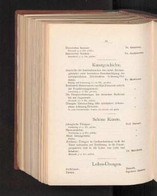 Leibes-Übungen.