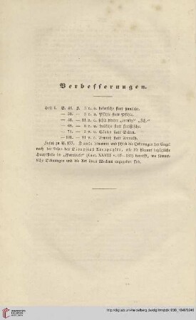 Verbesserungen