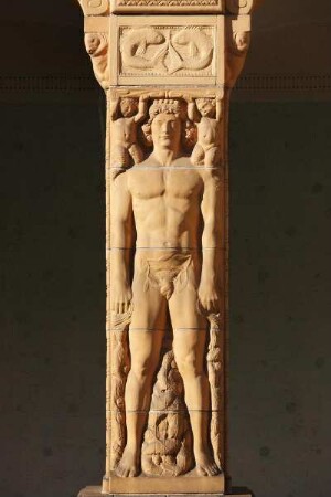 Terrakottaverkleidungen der Arkade — Relief