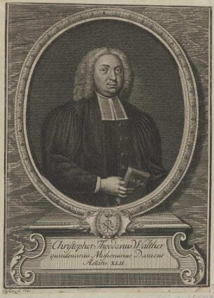 Bildnis des Christophorus Theodosius Walther