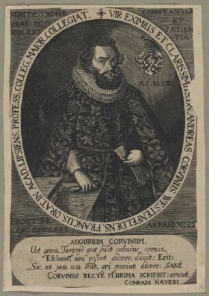 Bildnis des Andreas Corvinus