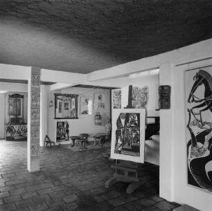 Brasilien. Salvador (Bahia). Atelier des Malers und Druckgraphikers Hansen-Bahia (1915-1978)