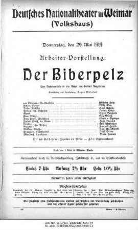 Der Biberpelz