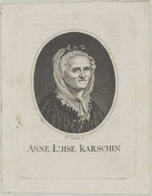 Bildnis der Anne Luise Karschin