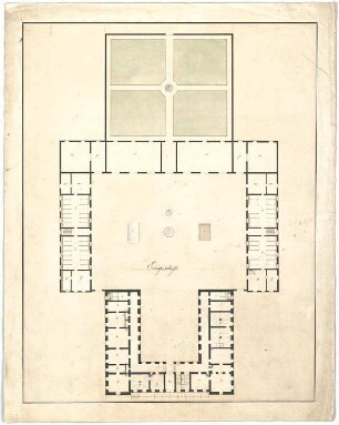 Röhrer, Karl; Unidentifizierte Gebäude - Grundriss EG
