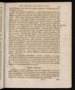 413-430, Solvuntur Objectiones.