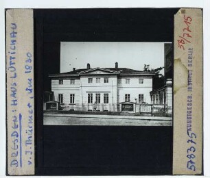 Dresden, Palais Lüttichau