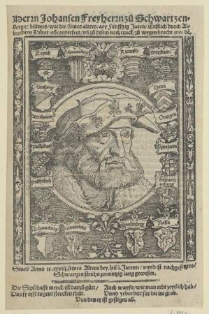 Bildnis des Johan zu Schwartzenberg