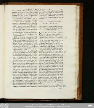 Chapitre XLV. Comment nous participons aux trois charges de J. Christ, & si Jesus Christ doit être adore comme Médiateur.