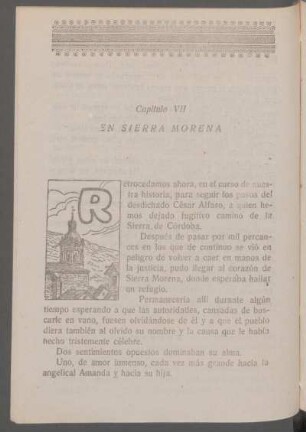 Capítulo VII - En Sierra Morena
